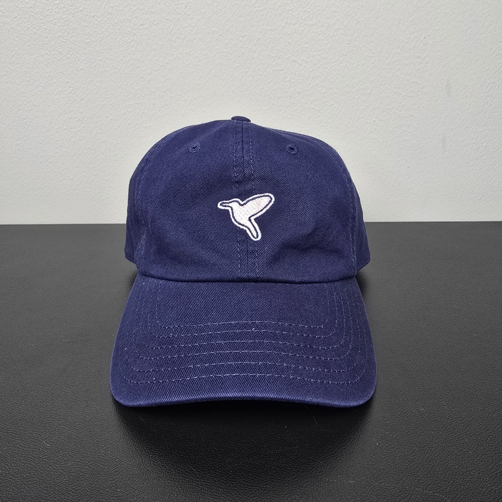 Bird Dogs Hat Cap Mens Strap Back Blue Pink Logo Performance Golf Golfing‎ Prep